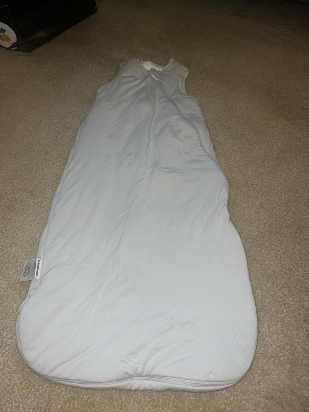 White Infant Sleep Sack Baby Wearable Blanket